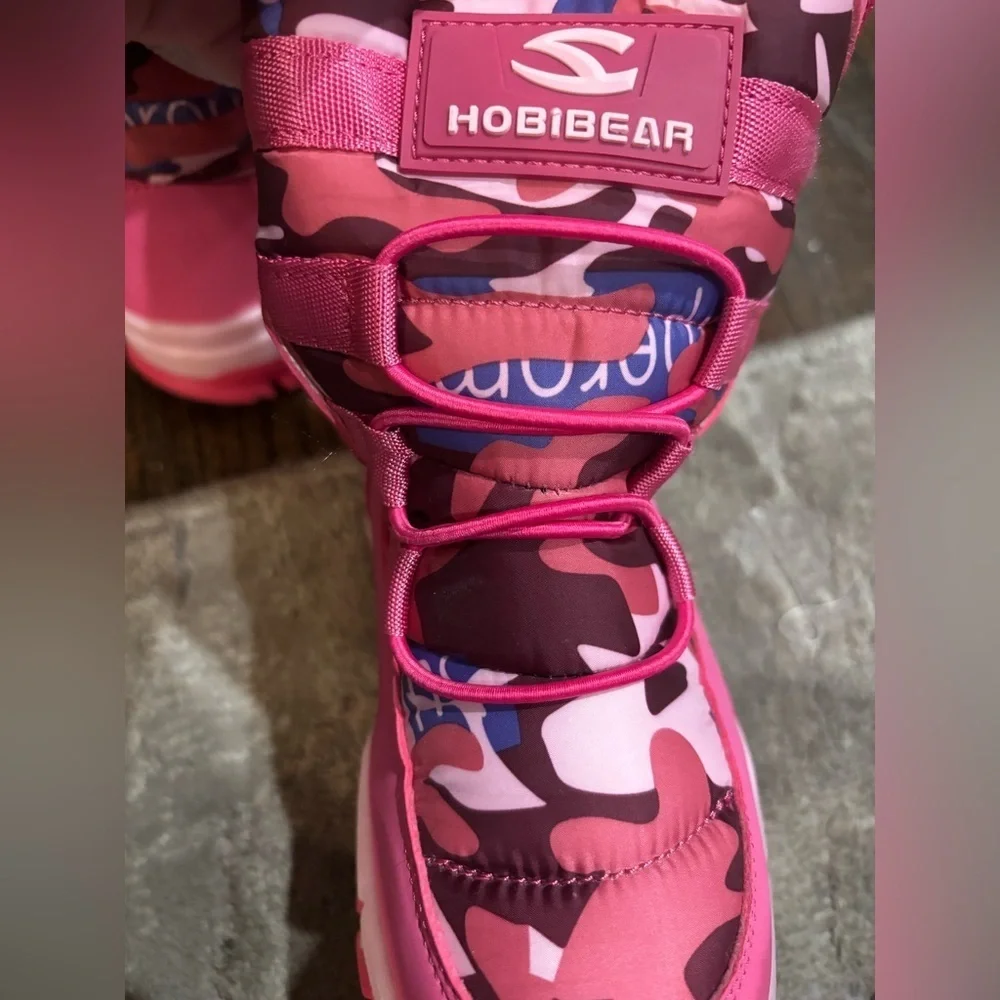 Pink Camo GUBARUN Hobibear Snow Boots size 2